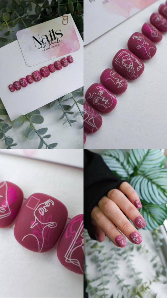 Faces | Press on nails