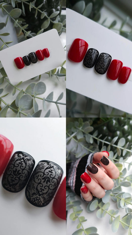 Vitrage love | Press on nails