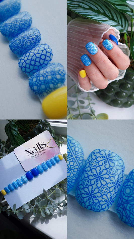 Eastern mystic | Press on nails