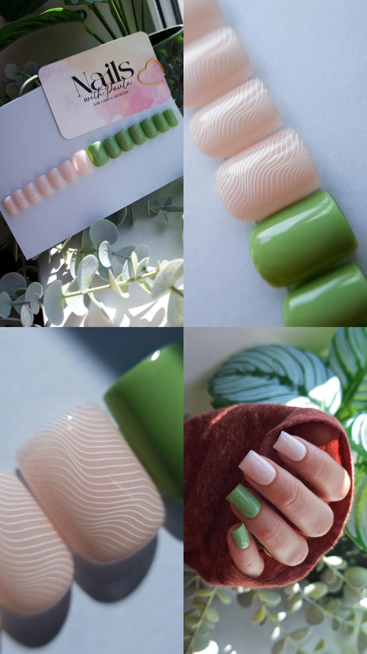 Organic harmony | Press on nails