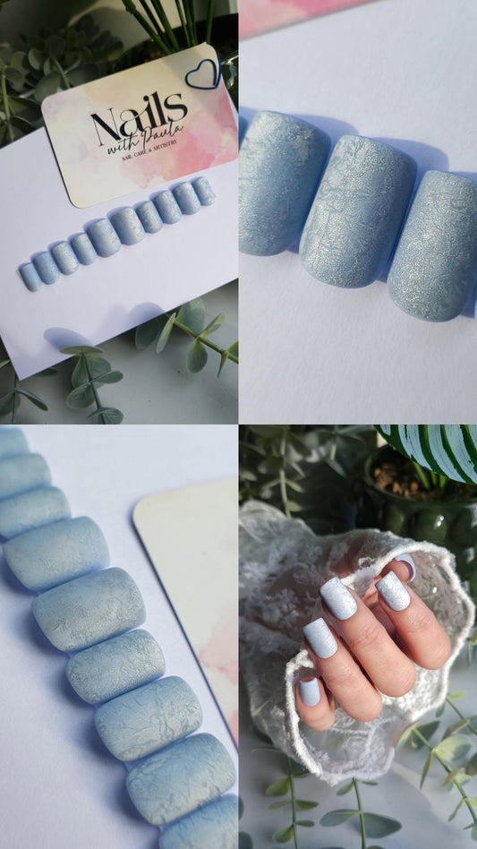 Velvet fabric | Press on nails