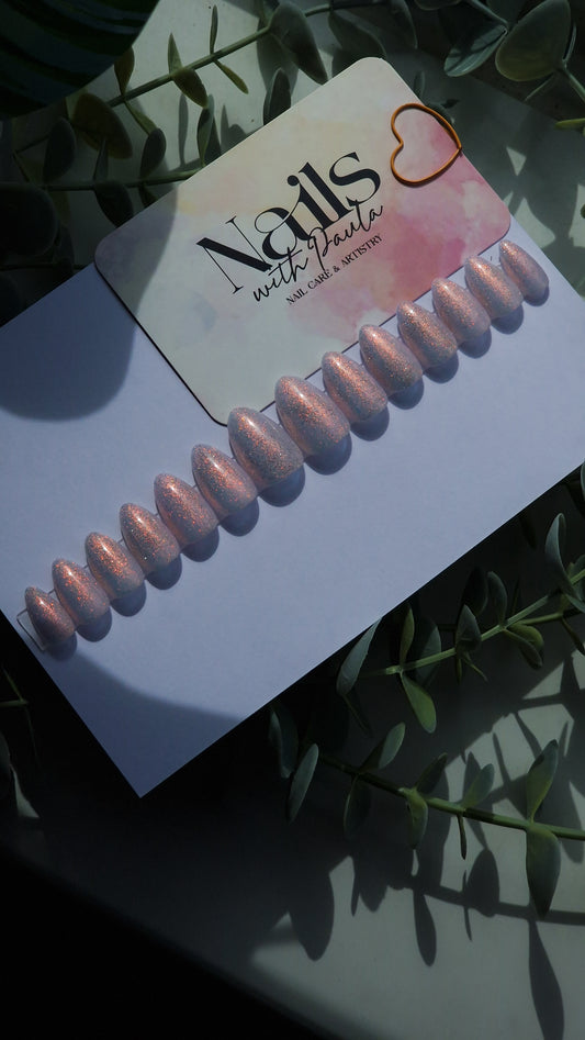 Fairy shimmer | Press on nails