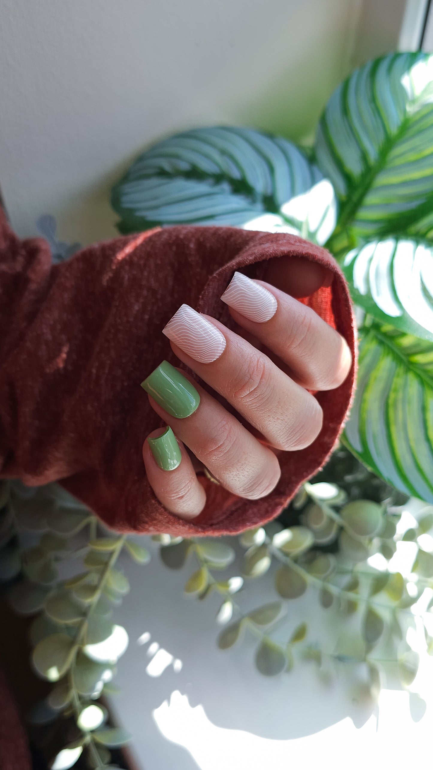 Organic harmony | Press on nails