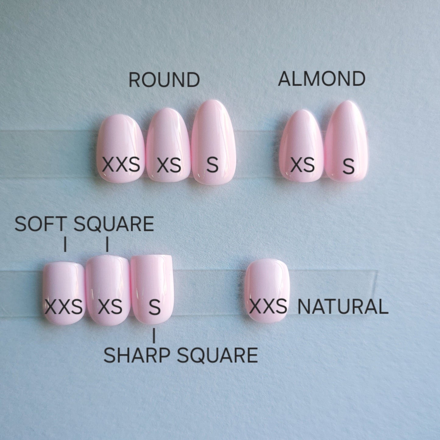 Vibrant overlap | Press on nails