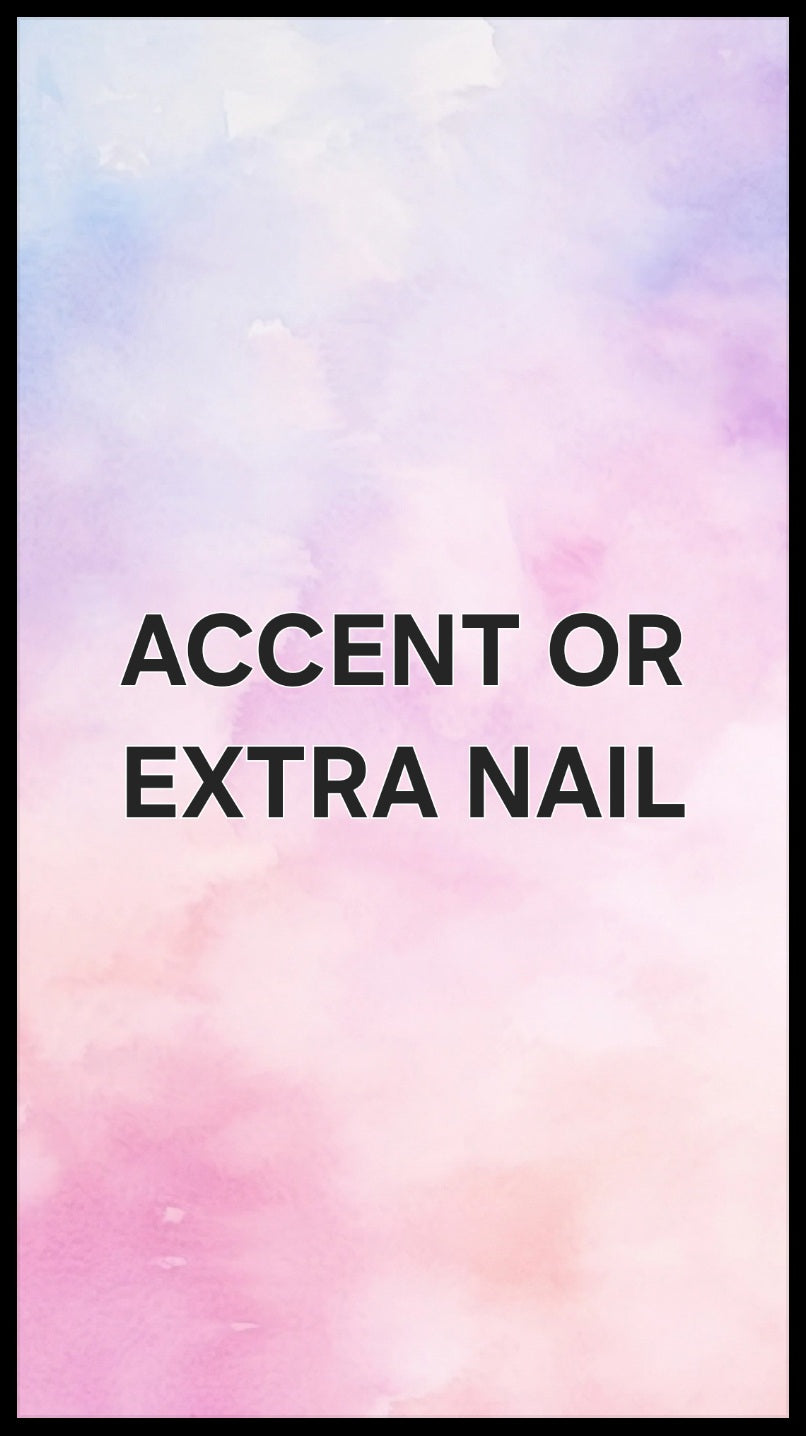 Accent or replacement nails