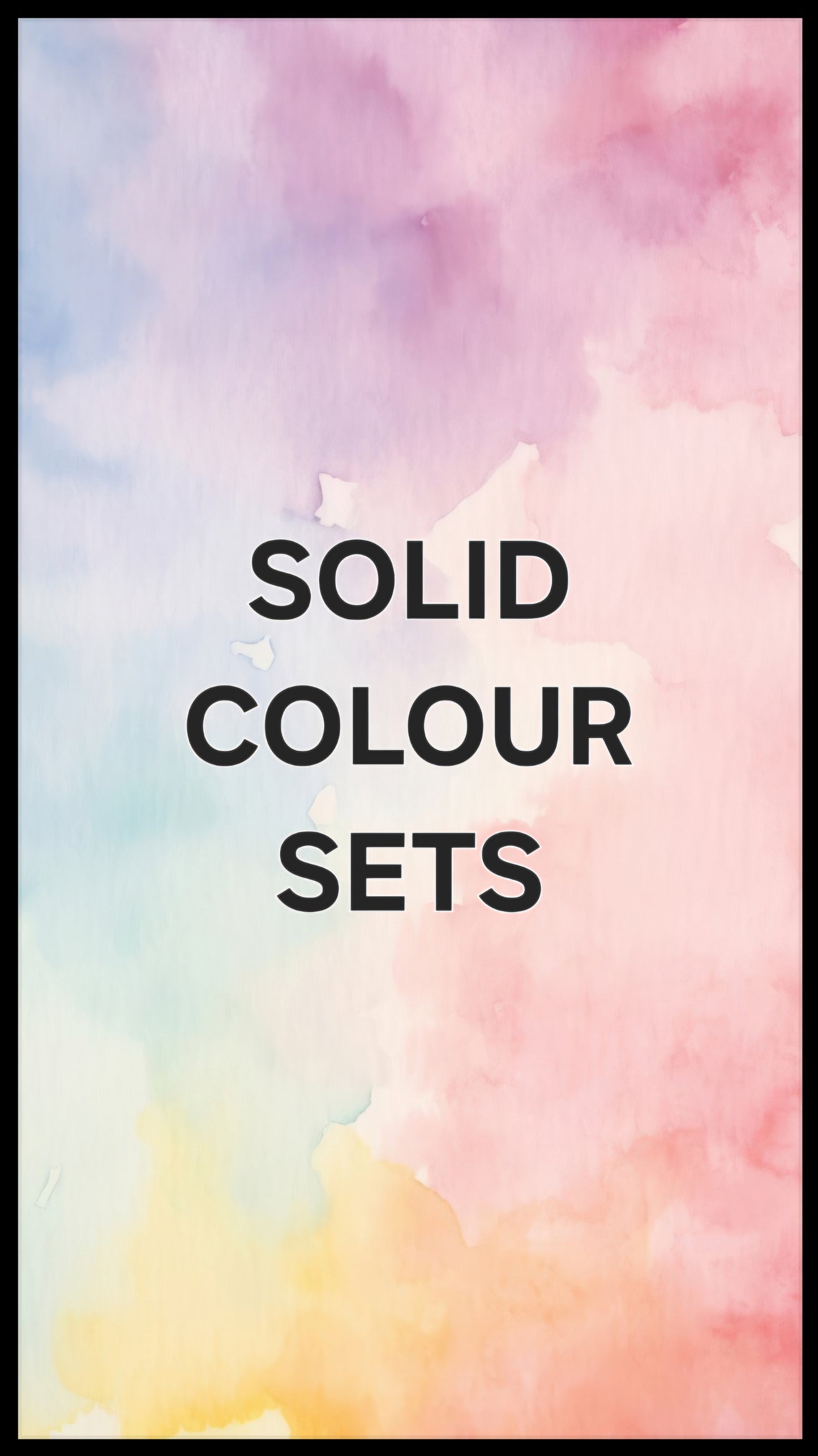 Solid colours sets | Press on nails