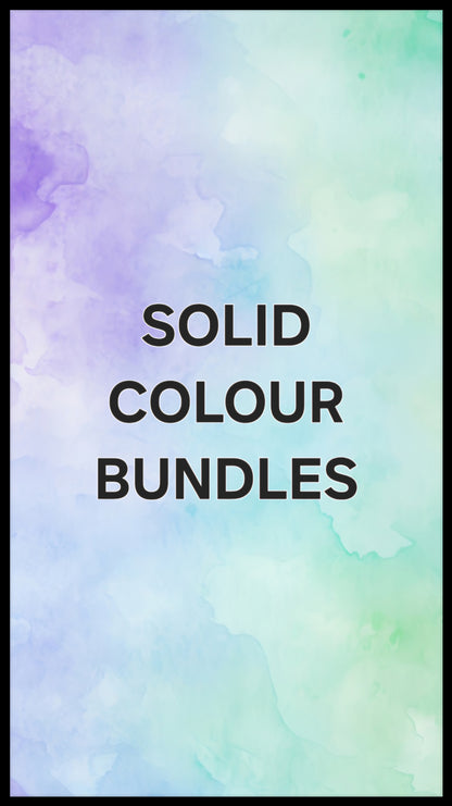 Solid colour bundles | Press on nails