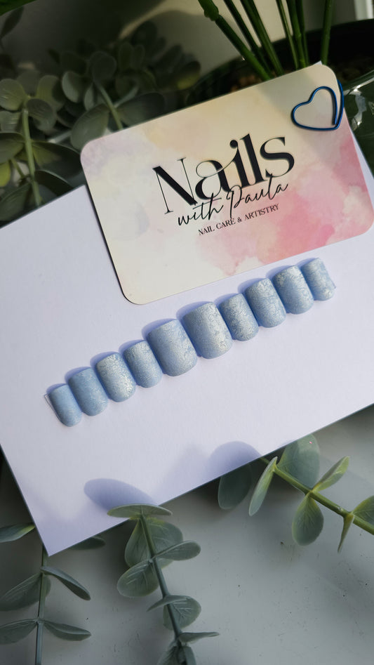 Velvet fabric | Press on nails