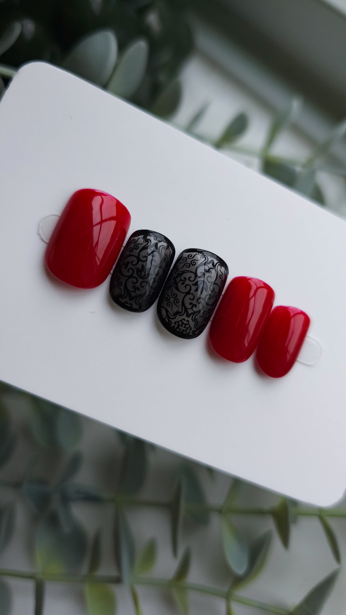 Vitrage love | Press on nails