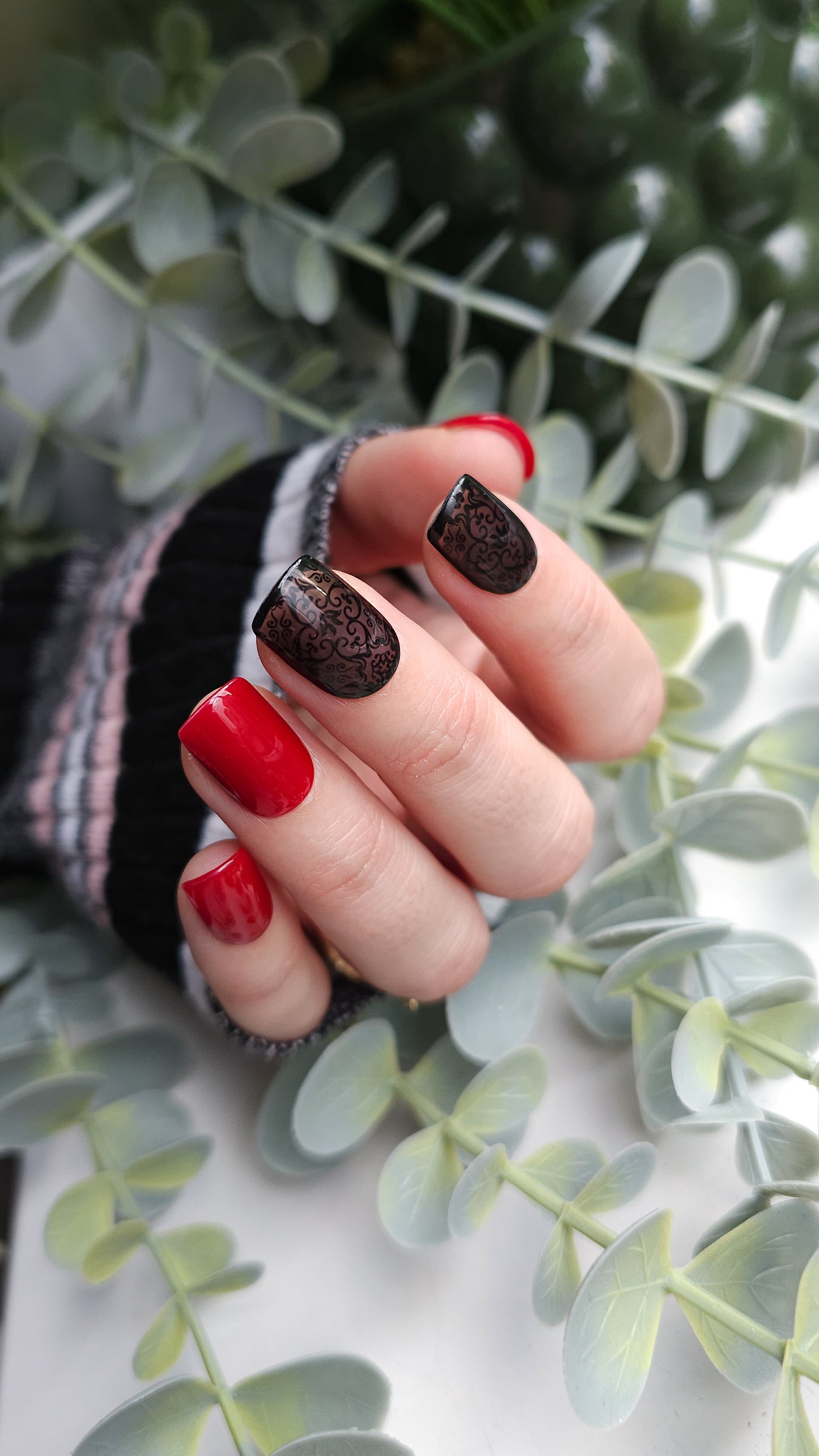 Vitrage love | Press on nails