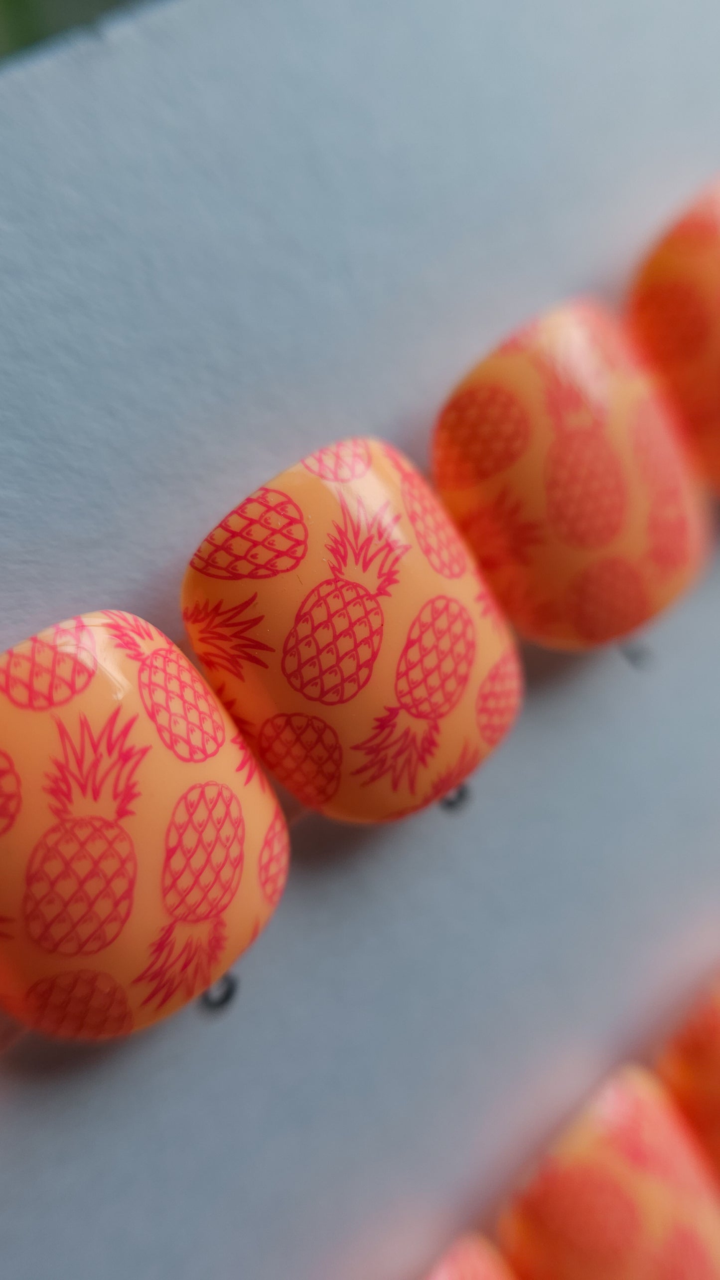 Pineapples | Press on nails XXS natural | Ready to ship