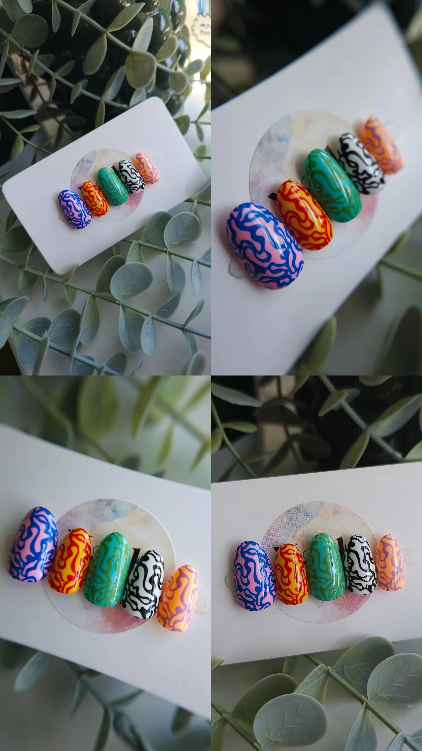 Lava lamp | Press on nails
