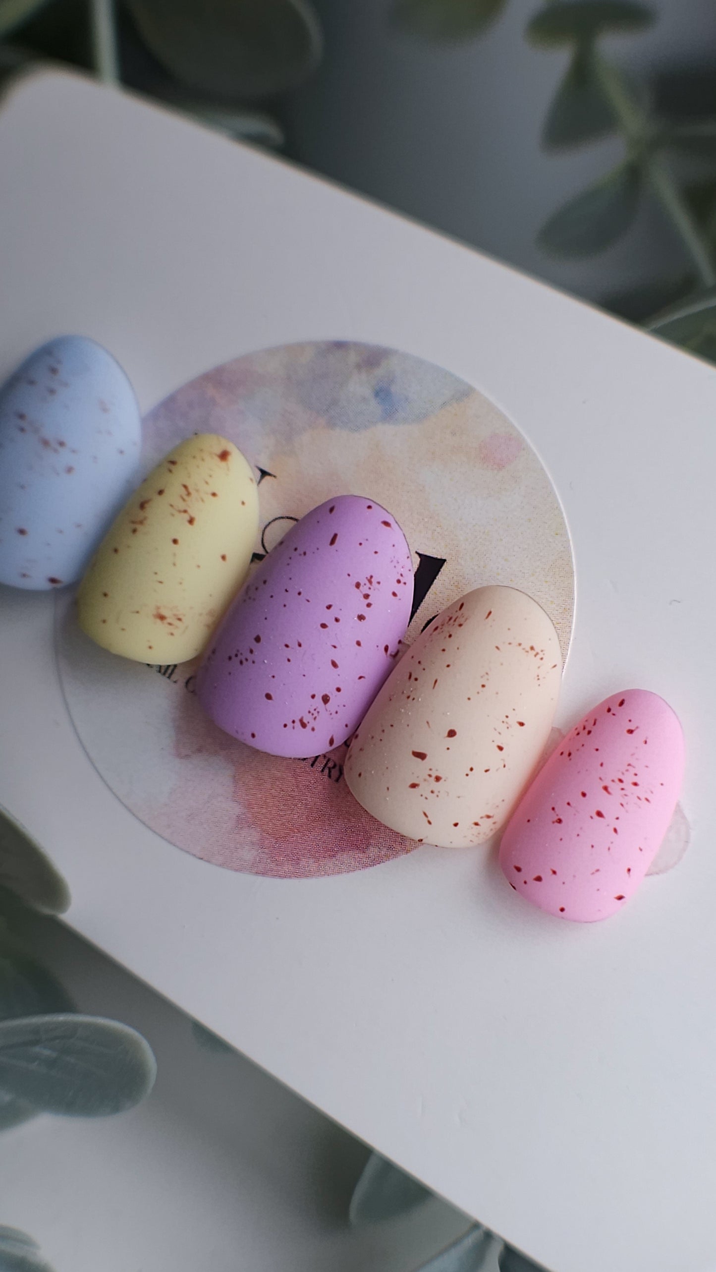 Easter's mini eggs | Press on nails