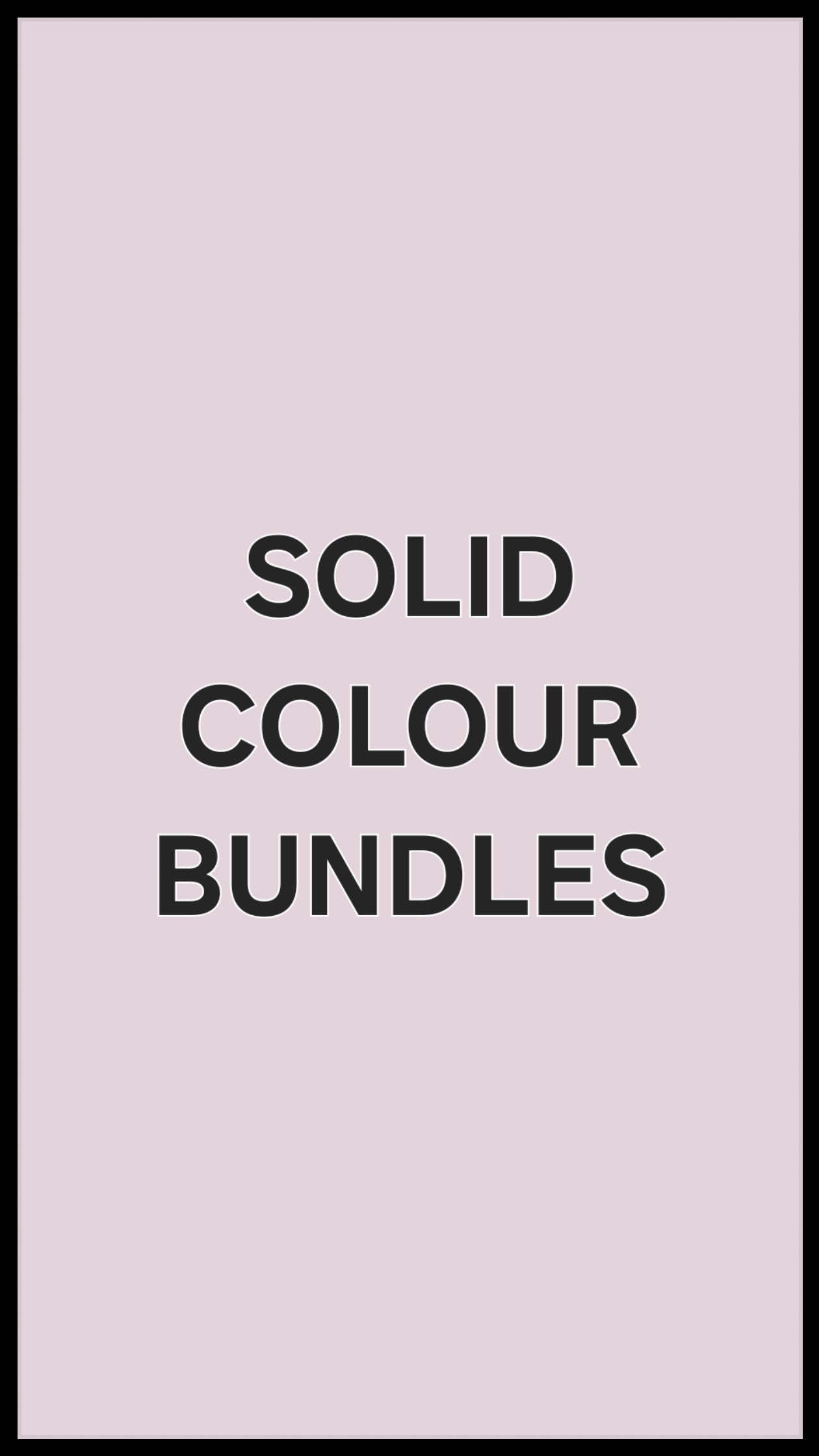 Solid colour bundles | Press on nails
