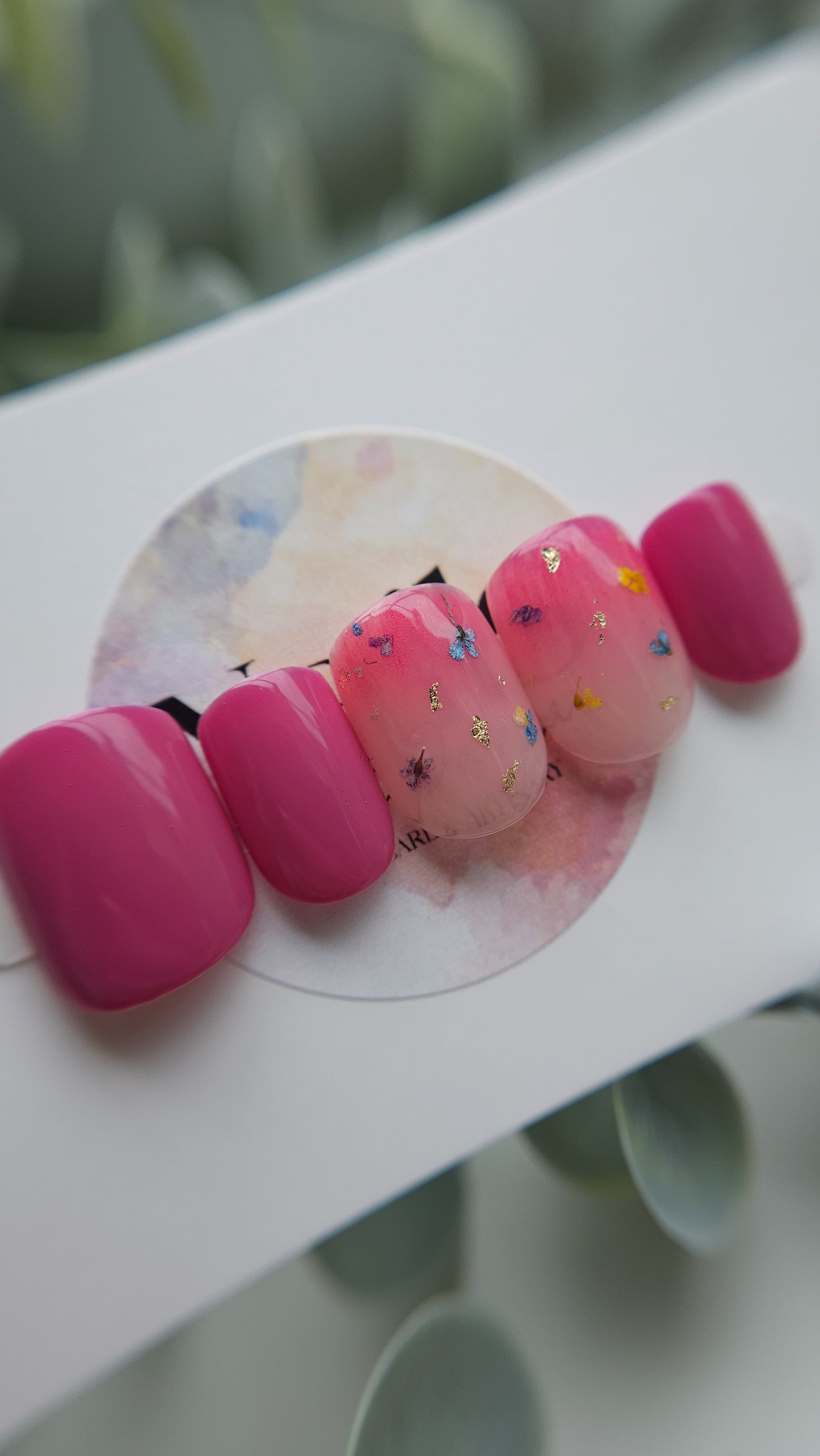 Dried flowers | Press on nails